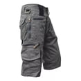 thumbnail image 1 of Pantalones Cortos Tipo Cargo Holgados Y Rectos Para Hombre, 1 of 3