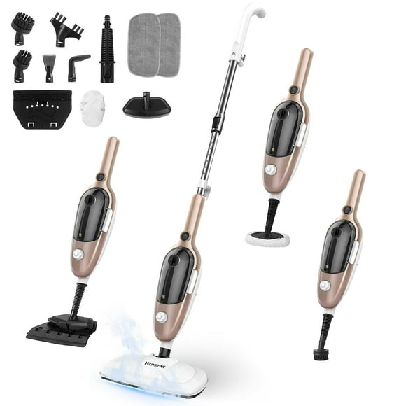 Steam Mop Mxnsewr, potente portátil, todo en uno, oro rosa
