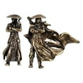 thumbnail image 4 of 2 Figuras en Miniatura de Personajes de Kung Fu, Regalos Creativos, Accesorios Culturales de Aleación para Coche, Adornos de Escritorio Únicos, 4 of 9