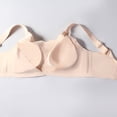 thumbnail image 4 of Xdegoge Seamless Bras for Women Plus Size Push Up Wireless Adjustable Straps Padded Bralette No Underwire Comfort Soft Full Coverage Bra, 4 of 6