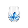 thumbnail image 2 of Kiddiway Glass Tumbler Featuring Turtle Octopus Art - Handleless Wine Cup Style, Great for Casual Dining, Parties, and Outdoor Entertaining, 2 of 8