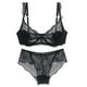 thumbnail image 1 of Conjunto de lencería para mujer Sujetador y bragas de encaje sexy Conjunto de lencería fina de verano Fridja  nalpqowj39749, 1 of 4