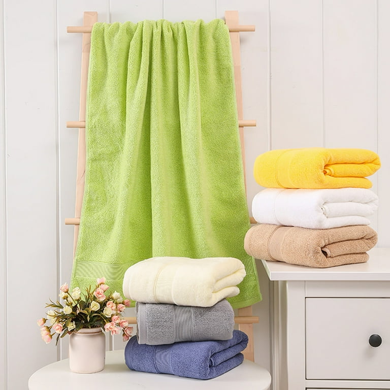 140*70cm Solid Color Quick Drying Bath Towel Super Absorbent