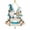 F, variant on Clearance! Coastal Santa Sailboat Acrylic Christmas Ornament, Hanging Christmas Decorations Outdoor Indoor, Nautical Ocean Wave Xmas Keepsake Gift for Christmas Tree & Wreath Home Holiday Decor