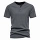 thumbnail image 2 of pstuiky Camisa de manga corta para hombre, Camiseta de manga corta con cuello en V doble para hombre, talla grande, moda Fallow Priming. camisas casuales para hombre xxxl, 2 of 4