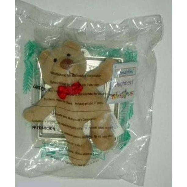 Mcdonalds 2001 Happy Meal Toy Toys R Us Animal Alley Hughbert The Plush Teddy Bear With Ornament Frame Christmas Collectible Walmart Com Walmart Com