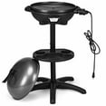 Costway Electrical Outdoor BBQ Grill 1350W Nonstick 4 Temperature