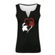 thumbnail image 2 of Camiseta de Moda Casual sin Mangas con Cuello en V para el Hogar Y el Uso Diario, 2 of 4