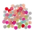 thumbnail image 3 of 100 Pieces ABS Flower Resin Flatback Charms Scrapbook Embellishment For DIY Craft Making Phone Case Decoration 13mm, 3 of 8
