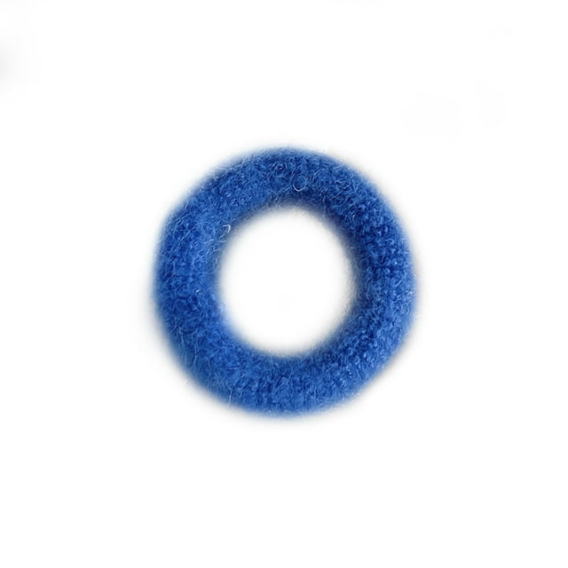 Qarigey 10 piezas de bandas para el cabello, elásticas, ajustables, decorativas, multicolor, sin enganches, soporte para cola de caballo, accesorios Accesorio para el cabello Azul Qarigey AP010197-03B