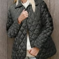thumbnail image 2 of Women's Autumn and Winter Lightweight Quilted Thick Warm Casual Simple Jacket, 2 of 5