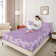 jejeloiu Soft Paisley King Sheets,Delicate Pattern Bedding For Adults ...