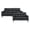 Black, variant on Lexicon Lewes 2-Piece Leather Match Sofa Set in Black