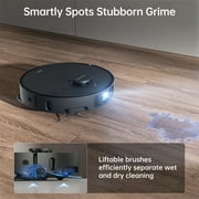 Dreame X40 Ultra Robot Vacuum, Removable & Liftable Mop, 12000Pa Suction, 158°F Mop Self Cleaning