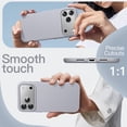 thumbnail image 6 of JETech Liquid Silicone Case for iPhone 17 Pro, Silky Soft Touch Full-Body Protection (Grey), 6 of 7