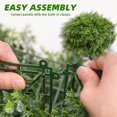thumbnail image 3 of 12 Pcs 20" x 20" Grass Wall Panels, Artificial Hedge Panels Greenery Wall, Sun Proected Privacy Fence Screen Faux Grass Backdrop for Outdoor Indoor Garden Birthday Wedding Decor, 3 of 7