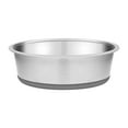 thumbnail image 3 of Cuenco para perros de acero inoxidable, cuenco para mascotas, cuenco para perros, base de silicona antiasfixia multiusos, antitraga, para tienda de ma 22cm, 3 of 8