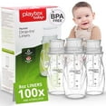 thumbnail image 1 of Playtex Baby® Nurser Pre-Sterilized Disposable Drop-Ins Bottle Liners, Closer to Breastfeeding, 8 ounces, 100 Liners, 1 of 9