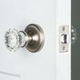 thumbnail image 5 of Nostalgic Warehouse Ropcry_Prv_238_Nk Crystal Solid Brass Privacy Door Knob Set - Grey, 5 of 7