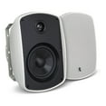 thumbnail image 2 of Russound 5" White Indoor Outdoor Wall Mount or Bookshelf Speaker Bundle 4 pair (8 total), 2 of 4