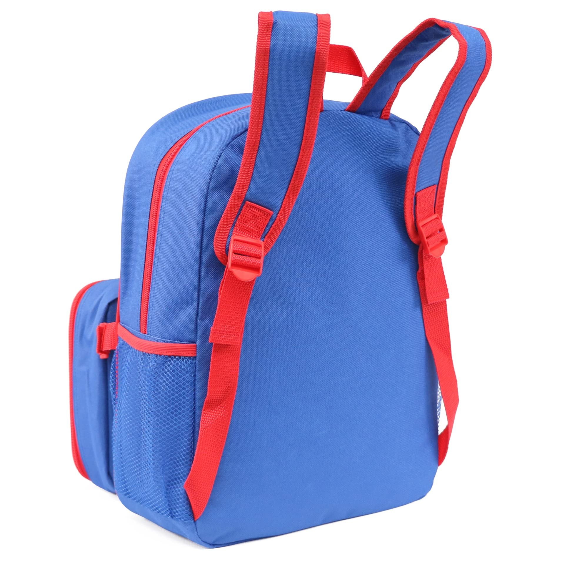 Ruz Paw Patrol Boys 16 Inch Backpack With Removable Matching Lunch Box Set Blue-Light Blue-Red