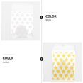thumbnail image 3 of MasteelfCA 200Pcs Baking Packaging Bag Biscuit Storage Pouch Star Pattern Bag White Golden, 3 of 7
