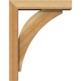 thumbnail image 3 of Ekena Millwork 4"W x 14"D x 18"H Thorton Block Rough Sawn Bracket w/ Offset Brace, Western Red Cedar, 3 of 25