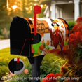 thumbnail image 4 of Happy Thanksgiving Mailbox Cover Turkey Buffalo Plaid Autumn Magnetic Mailbox Covers Standard Size 21" x 18" Vegetables Pumpkin Fall Maple Leaves Letter Mail Box Post Cover Decor, 4 of 6
