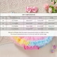 thumbnail image 3 of Conairie Baby Girl Easter Outfits Set 3 Piece Letter Print Short Sleeve Infant Bodysuit With Headband Shoes Summer Spring Romper Clothes Pink 0-3 M, 3 of 8
