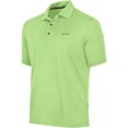 thumbnail image 1 of Greg Norman - Polo de rugby Five Iron Performance para hombre, verde, grande, 1 of 1