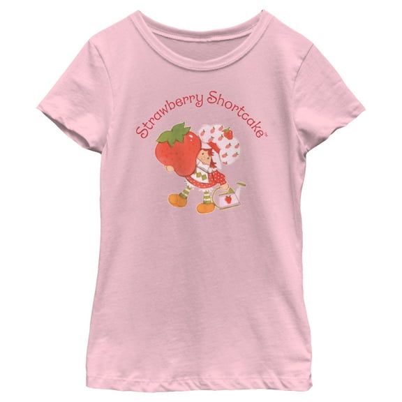 Girl's Strawberry Shortcake Berry Ready  Graphic T-Shirt