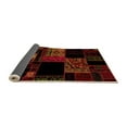 thumbnail image 2 of Ahgly Company Indoor Rectangle Patchwork Orange Transitional Area Rugs, 2' x 3', 2 of 4
