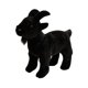 thumbnail image 3 of Peluche de animal, muñeco de peluche de simulación, suave, de dibujos animados, decoración del hogar, compañero de juegos para niños y niñas, fiesta, Negro, 3 of 10