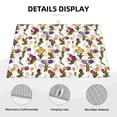thumbnail image 4 of Kdxio Tulips Flowers for Dish Drying Mat,24*18 inch Absorbent Dish Drainer Kitchen Counter,Large Size Dish Drying Pad for Countertops,Draining Racks, 4 of 9
