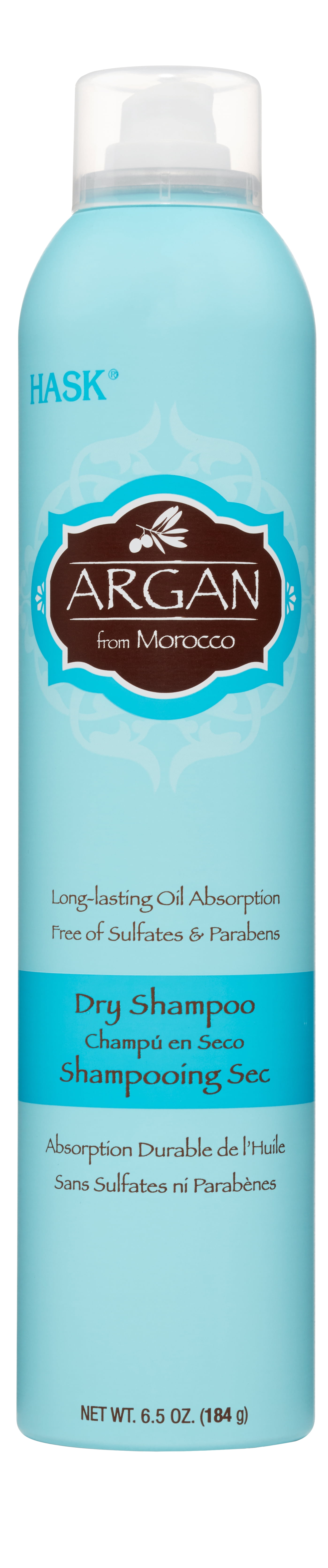 HASK Argan from Morroco Longlasting Oil Absorption Dry Shampoo 6.5 OZ