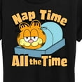 thumbnail image 3 of Garfield - Nap Time All The Time - Women's Short Sleeve Graphic T-Shirt, 3 of 5