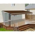 thumbnail image 1 of ALEKO Retractable Home Patio Canopy Awning 12x10 ft, Brown Color, 1 of 6