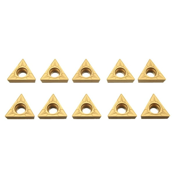 Juego De 16 Plaquitas De Carburo Para Torno De Madera - Formas Diamante, Redonda Y Cuadrada, Con Tornillos M4