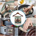 thumbnail image 3 of Texas Star Kitchen Towels Set of 4, Water Absorbent Dish Towel, Country Teal Brown Farmhouse Wooden Decorative Hand Towels - Quick Drying Cloth for Cooking Baking, 18x28 Inch, 3 of 8