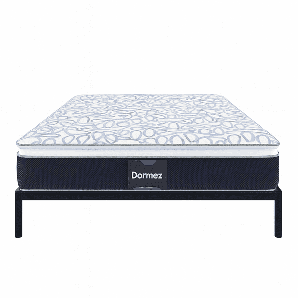 Colchon Individual Ortopedico Dormez Silc + Box Metal