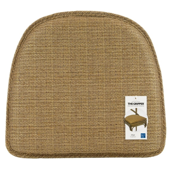 Gripper Non Slip 15" x 16" Kahuna Oak Chair Cushion