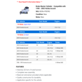 thumbnail image 2 of Brake Master Cylinder - Compatible with 1998 - 2002 Honda Accord 1999 2000 2001, 2 of 2