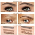 thumbnail image 7 of FOCALLURE 2Pcs Liquid Waterproof Eyebrow Pen with Micro-Fork Tip Applicators ,Black Brown, 7 of 7