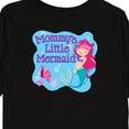 thumbnail image 4 of Inktastic Mommy's Little Mermaid Girls Long Sleeve Toddler T-Shirt, 4 of 5