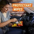 thumbnail image 3 of Armor All Original Protectant Wipes, Car Interior Cleaner with UV Protection to Fight Cracking & Fading, Medium Shine,, 3 of 5