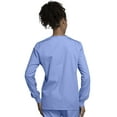 thumbnail image 5 of Cherokee Workwear Prints Women's Scrubs Jacket Snap Front Warm Up 4350, 5 of 7