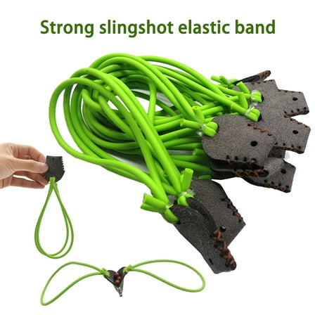 5Pcs Slingshot Replacement Bands, Hunting Slingshot, Powerful Rubber Band Replacement Straps