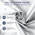 thumbnail image 6 of PATBRELA 10x10 FT Pop Up Canopy Tent, Easy Setup Straight Legs Instant Canopy for Outside with Wheeled Bag, Gray, 6 of 10