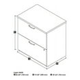 thumbnail image 5 of Bestar Universel 29" Lateral File Cabinet in Bark Gray, 5 of 6
