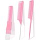 thumbnail image 1 of wonim44 TsMADDTs Hair Combs Set, 3PCS Fine Tooth Rat Tail, Parting, Lift Teasing Combs for Women and Men Hair styling, 1 of 1